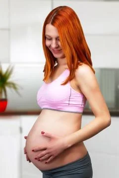 Pregnacy Stock-Fotos