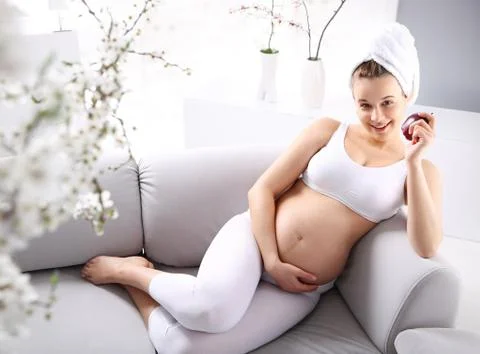 Pregnancy diet  Stock Photos