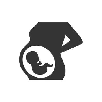 Pregnancy Icon Illustrazione stock