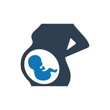 Pregnancy Icon Stock Illustration