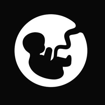Pregnancy icon vector icon. Simple element illustration. Pregnancy symbol des Stock Illustration