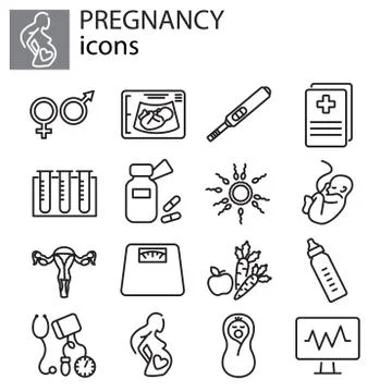 Pregnancy Stock Illustration