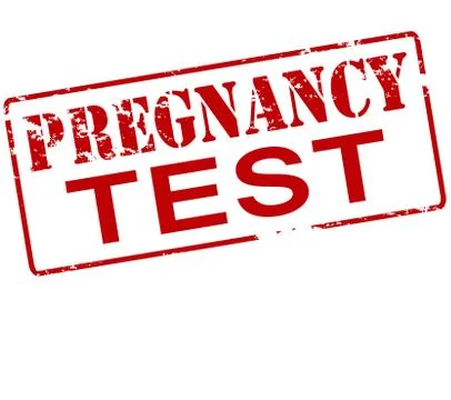 Pregnancy test Stock Illustration