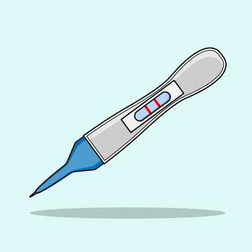 Pregnancy Test Stock Illustration