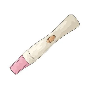 Pregnancy Test illustration Stockillustratie