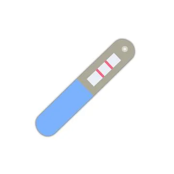 Pregnancy test kit Stock Illustration