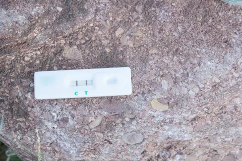 Pregnancy test Stock Photos