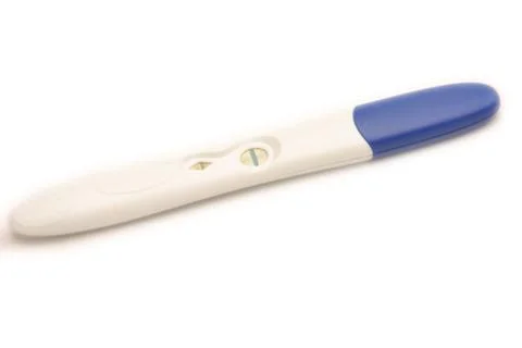 Pregnancy test Stock Photos