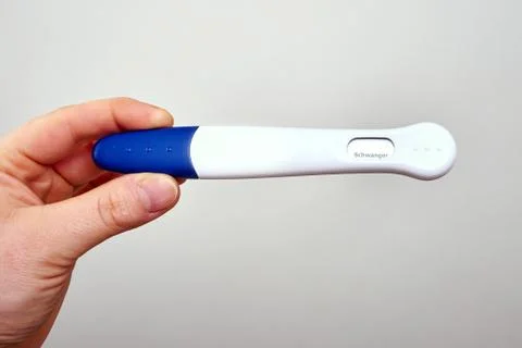 Pregnancy test Stock Photos