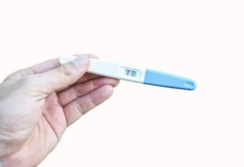 Pregnancy test Stock Photos