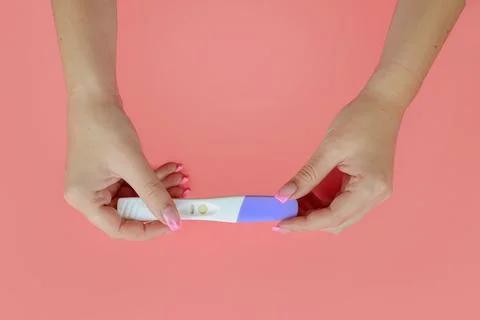 Pregnancy test Stock Photos