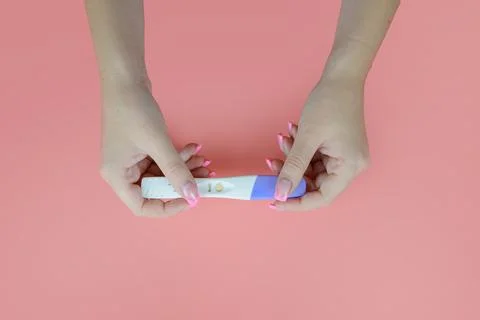 Pregnancy test Stock Photos