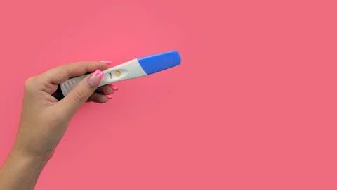 Pregnancy test Stock Photos