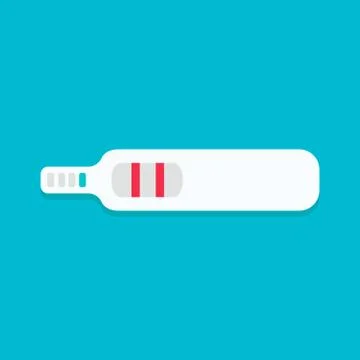 Pregnancy test vector Stock Illustration