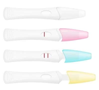 Pregnancy test vector illustration Stock Illustration