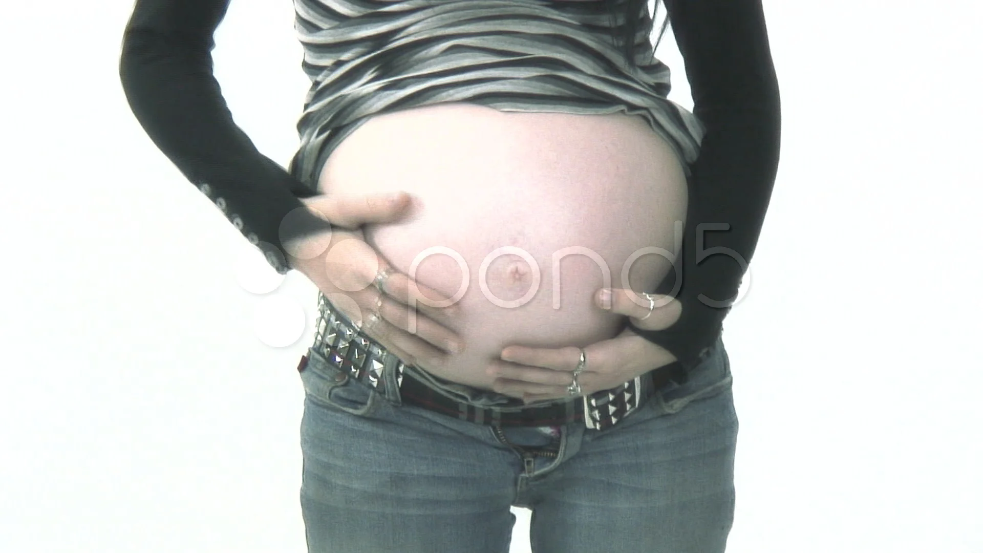 jeans unbuttoned maternity cover