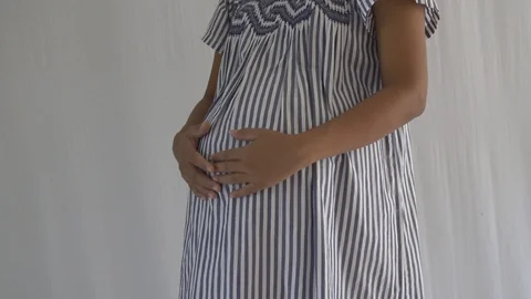 Pregnant Stock Footage 91003565
