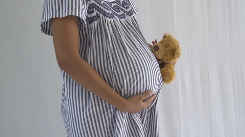 Pregnant Stock Footage 91003718