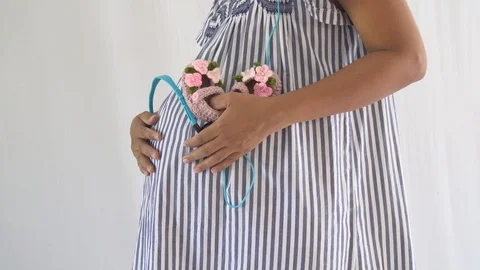 Pregnant Stock Footage 91004891