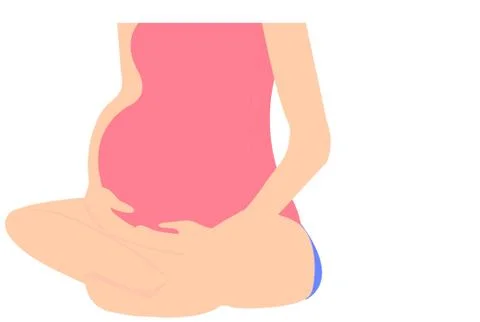 Pregnant Stock Illustration