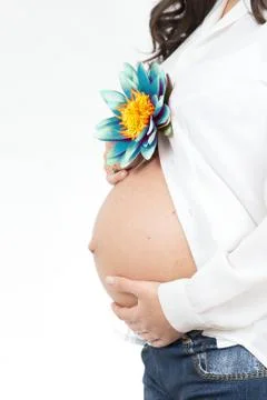 The pregnant Stock Photos