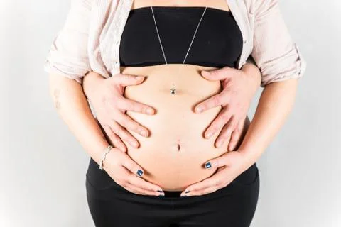 The pregnant Stock Photos