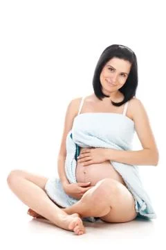 Pregnant Foto stock