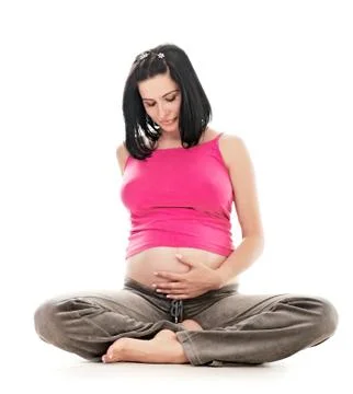 Pregnant Foto stock