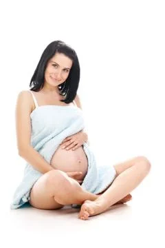 Pregnant Foto stock