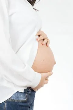 The pregnant Stock Photos