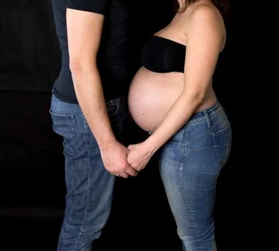 The pregnant Stock Photos