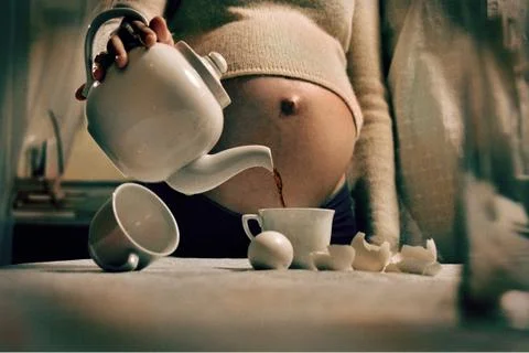 Pregnant Foto stock
