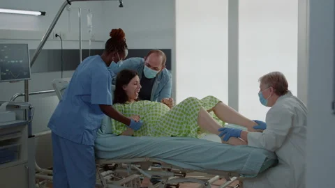 Pregnant Woman Giving Birth Stock Videos – Royalty-Free HD & 4K Videos