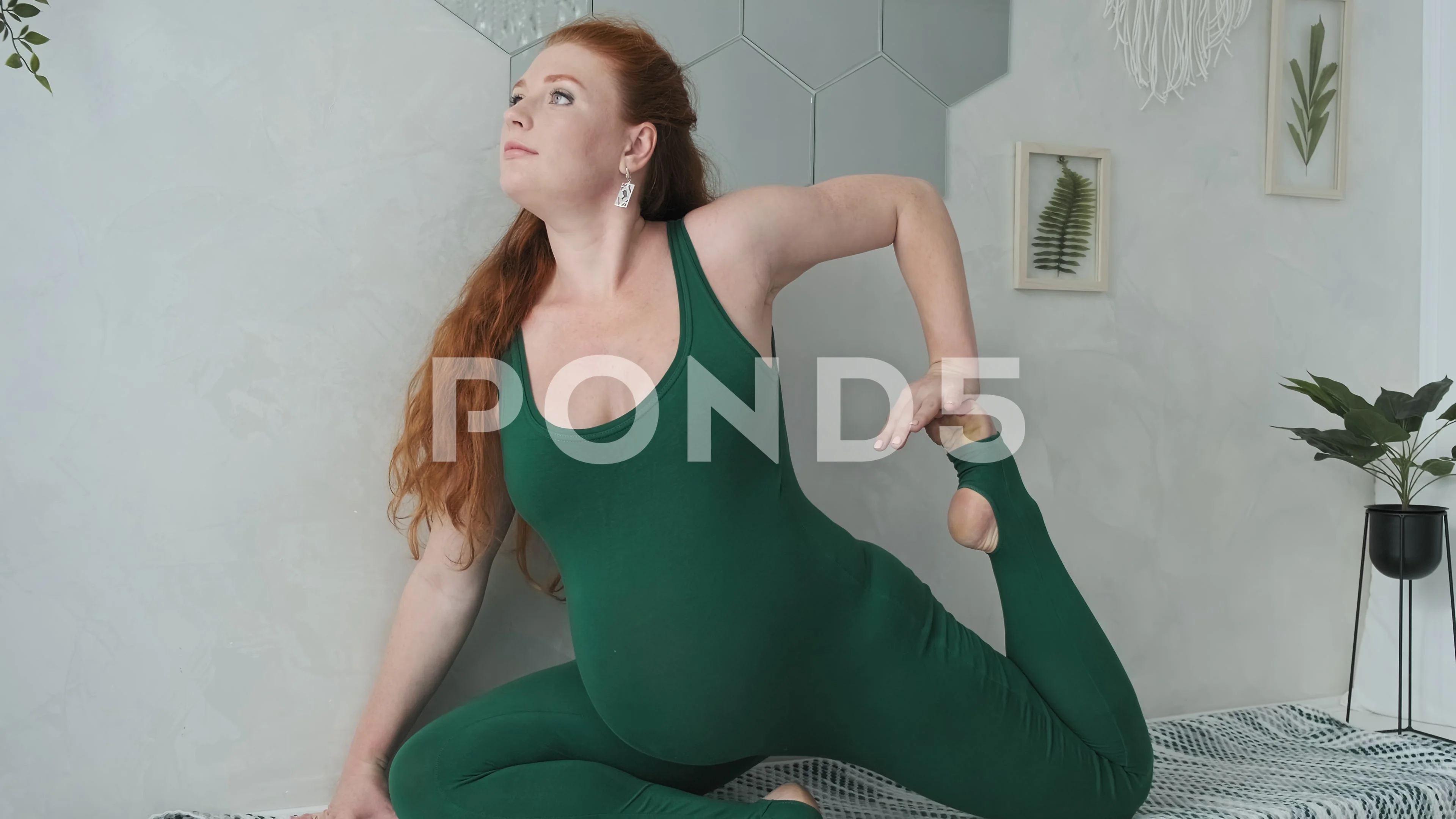 Redhead Yoga Pants