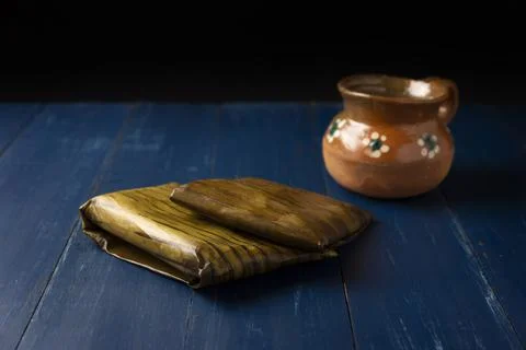 Prehispanic dish typical of Mexico and some Latin American countries. Corn do Stock Photos