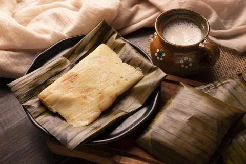 Prehispanic dish typical of Mexico and some Latin American countries. Corn do Stock Photos