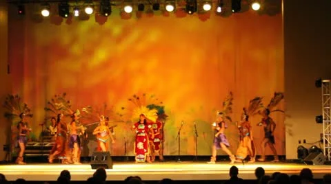 Prehispanic Performance Stock Footage 11638447