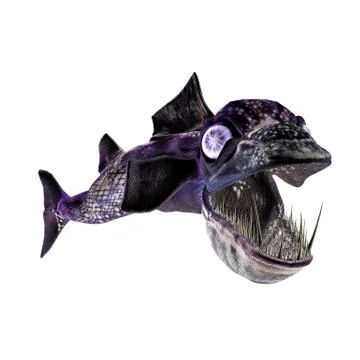 Prehistoric fish Stock Illustration