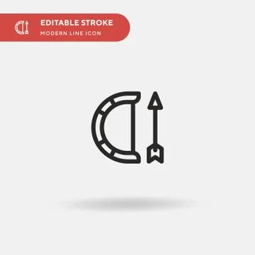 Prehistoric Simple vector icon. Illustration symbol design template for web m 스톡 일러스트