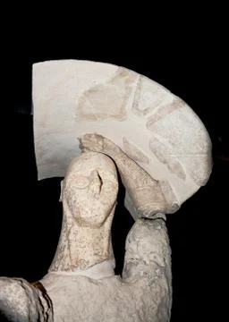 Prehistoric statue Stock Photos