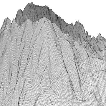 3D Model: Prehistoric Volcano High Poly 3D Model #51583807