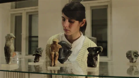 Prehistory Artifacts Stock Footage 33067378