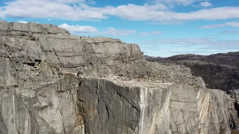 The Preikestolen view point Stock Footage 108581119