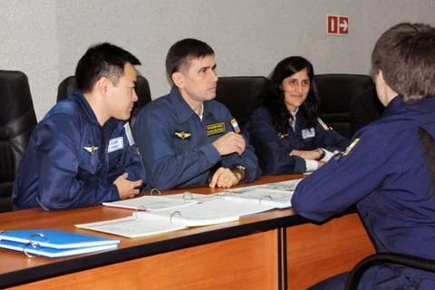 At prelaunch class Stock Photos