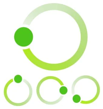 Preloader, circular shape. Segmented circle 스톡 일러스트