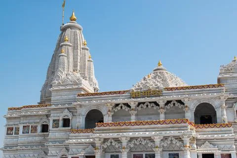 Prem Mandir Stock Photos