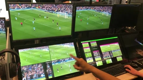 Premier League prepares to implement VAR Stock Footage 148602552