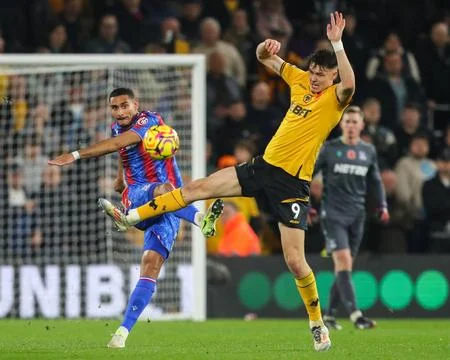 Premier League Wolverhampton Wanderers v Crystal Palace Stock Photos