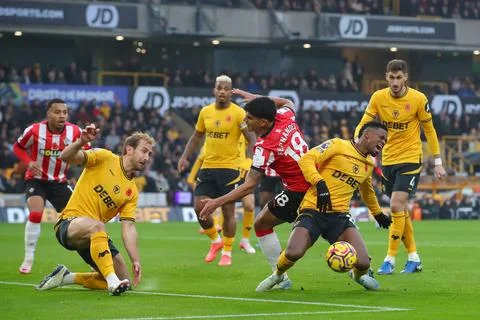 Premier League Wolverhampton Wanderers v Southampton Stock Photos