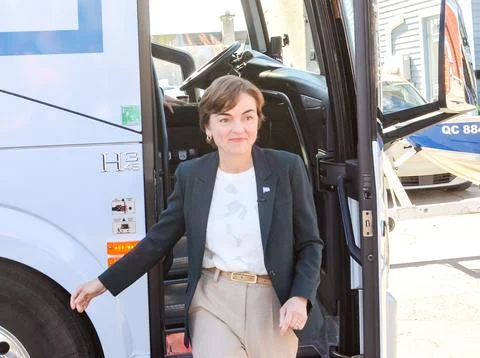 The Premier of Quebec Stock Photos